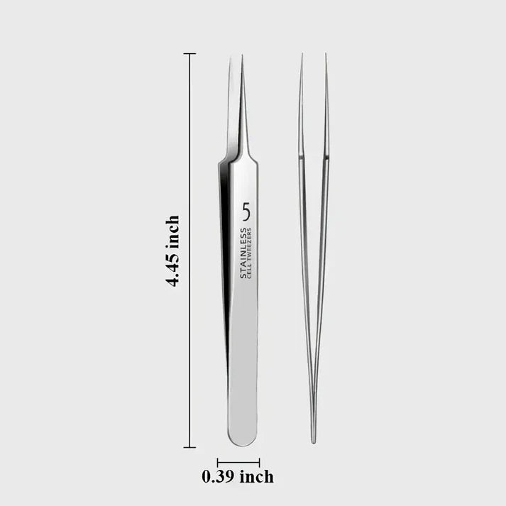 3-Piece High Precision Tweezer Set