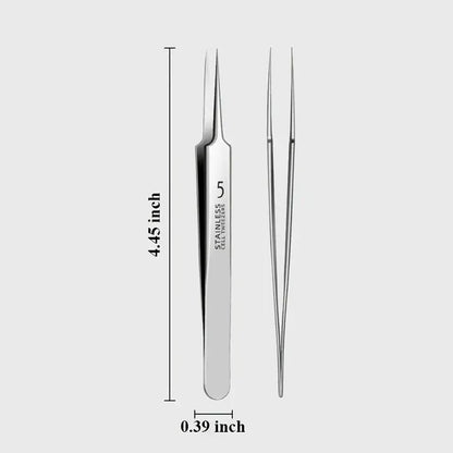 3-Piece High Precision Tweezer Set