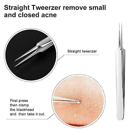 3-Piece High Precision Tweezer Set