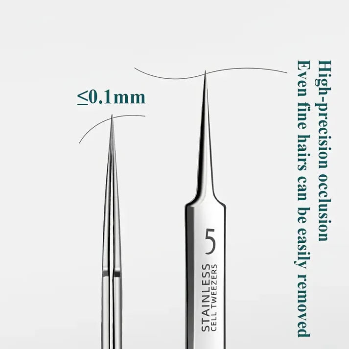 3-Piece High Precision Tweezer Set